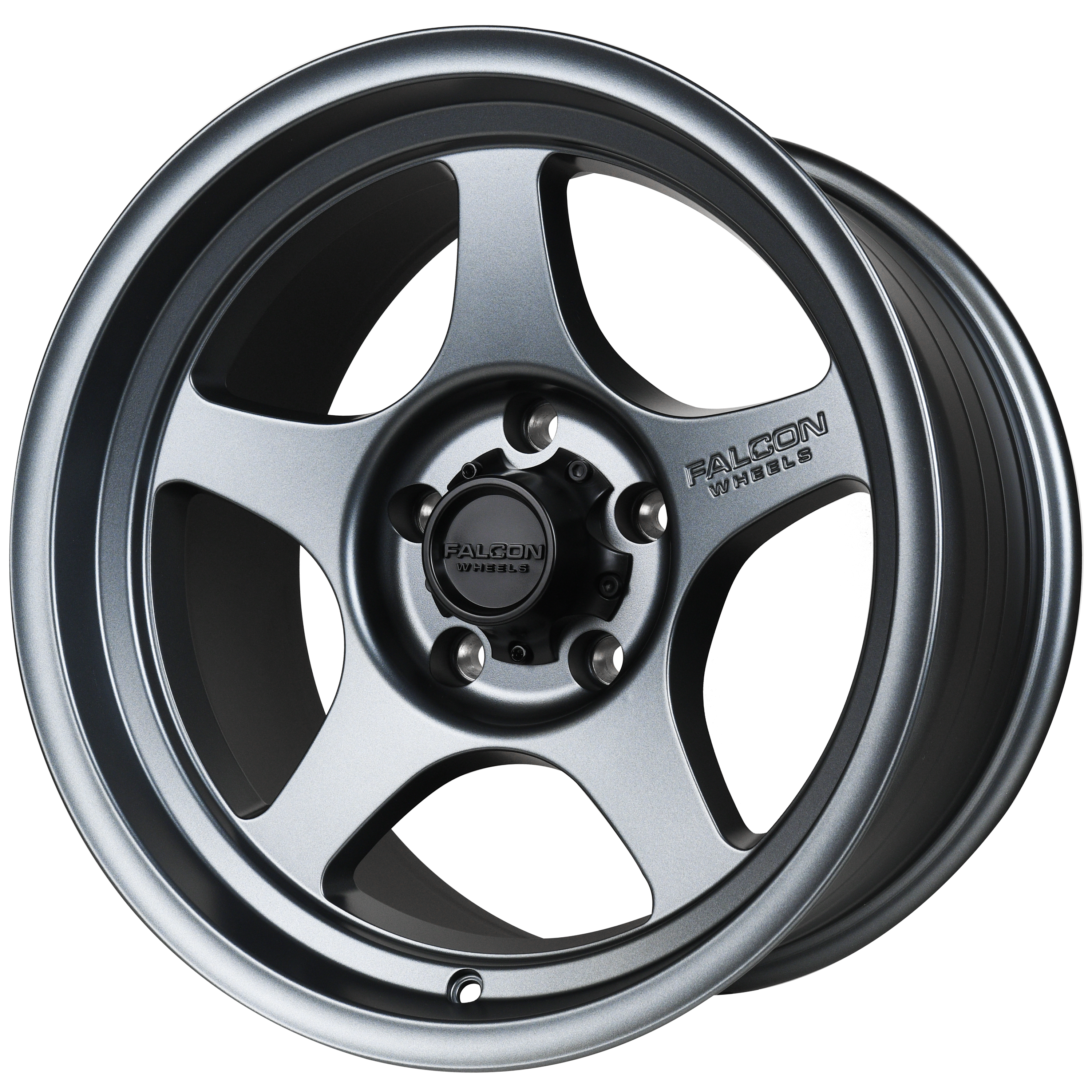 T2 - Matte Gunmetal 17x9 - Premium Wheels from Falcon Off-Road Wheels - Just $270! Shop now at Falcon Off-Road Wheels 