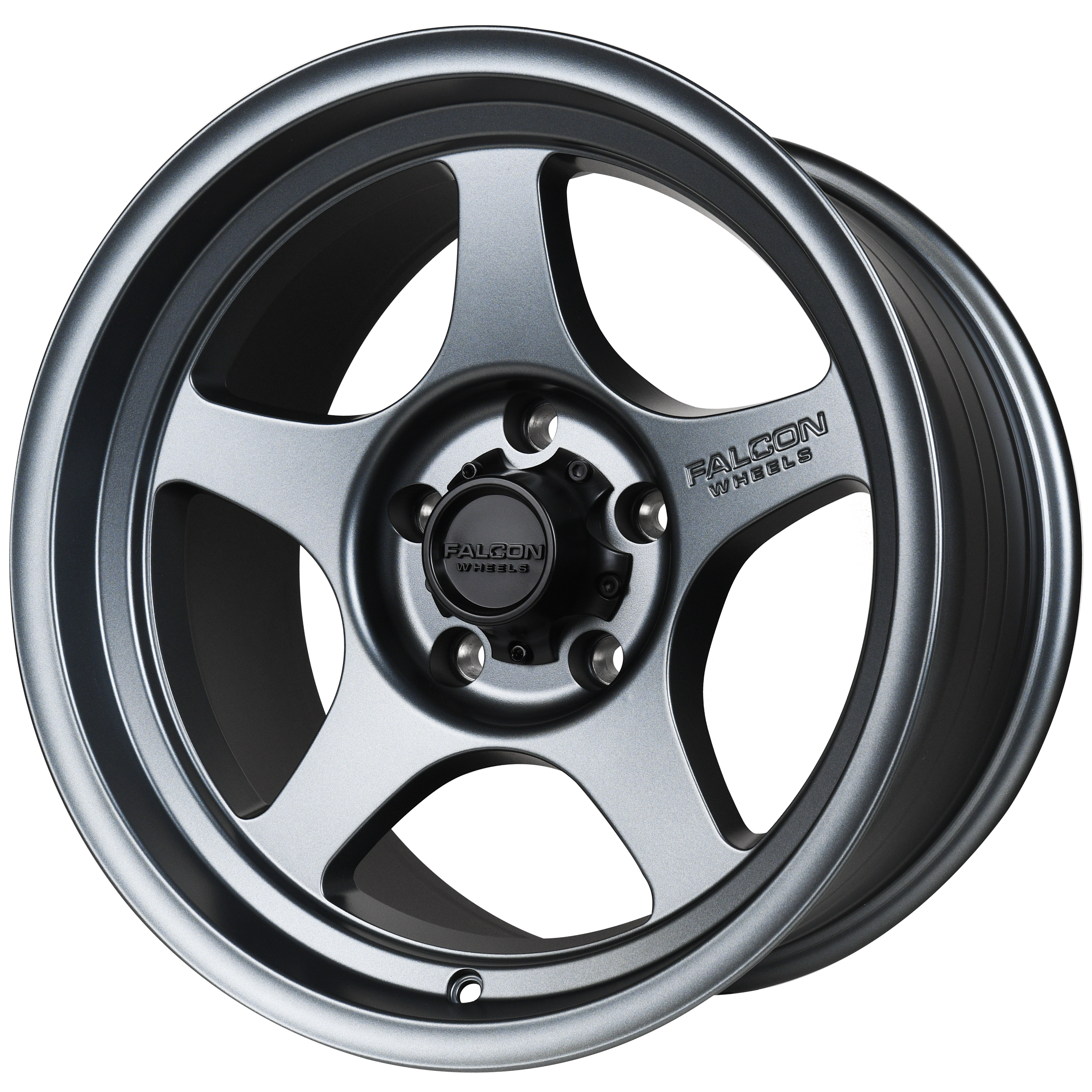 T2 - Matte Gunmetal 17x9 - Premium Wheels from Falcon Off-Road Wheels - Just $335! Shop now at Falcon Off-Road Wheels 