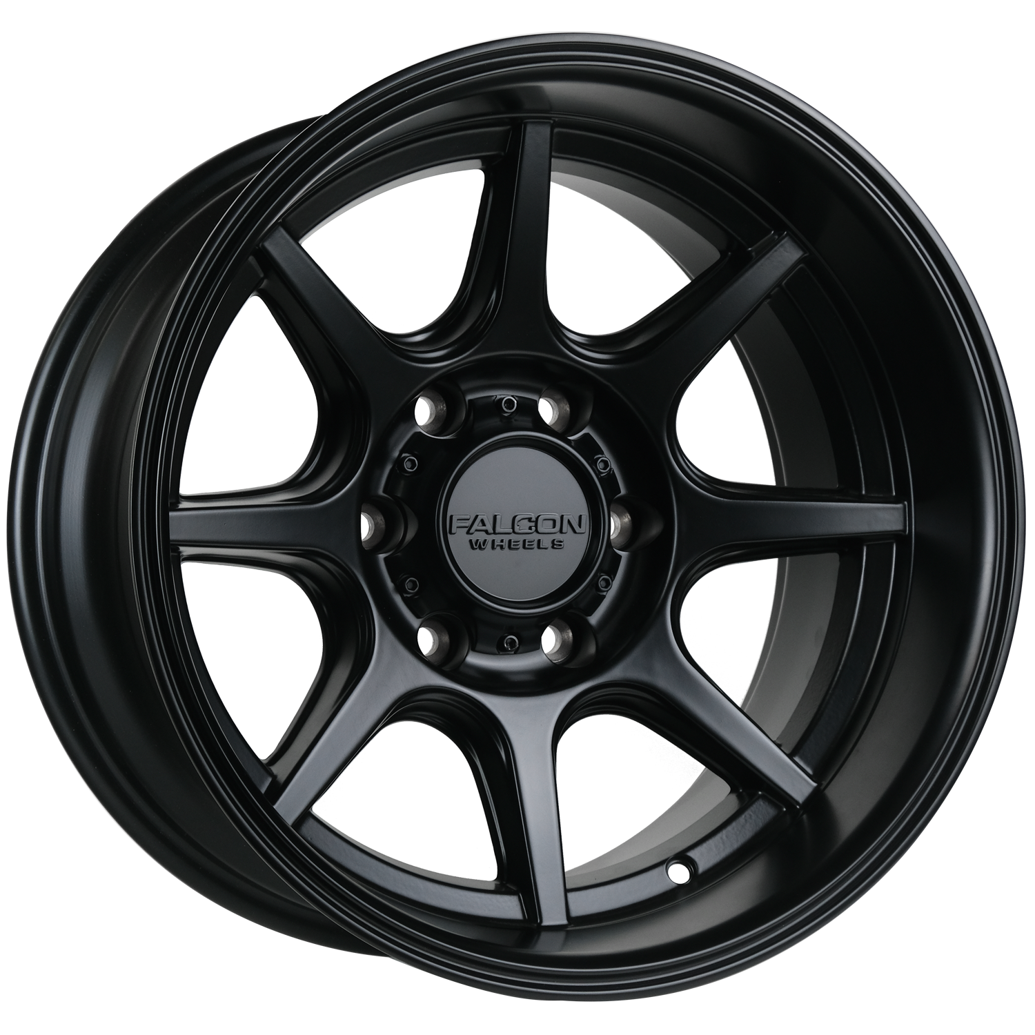 T8 "Seeker"- Matte Black 17x9 - Premium Wheels from Falcon Off-Road Wheels - Just $295! Shop now at Falcon Off-Road Wheels 