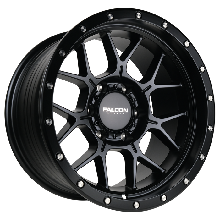 TX-7983-12-MBK Matte Black w/Matte Black Ring