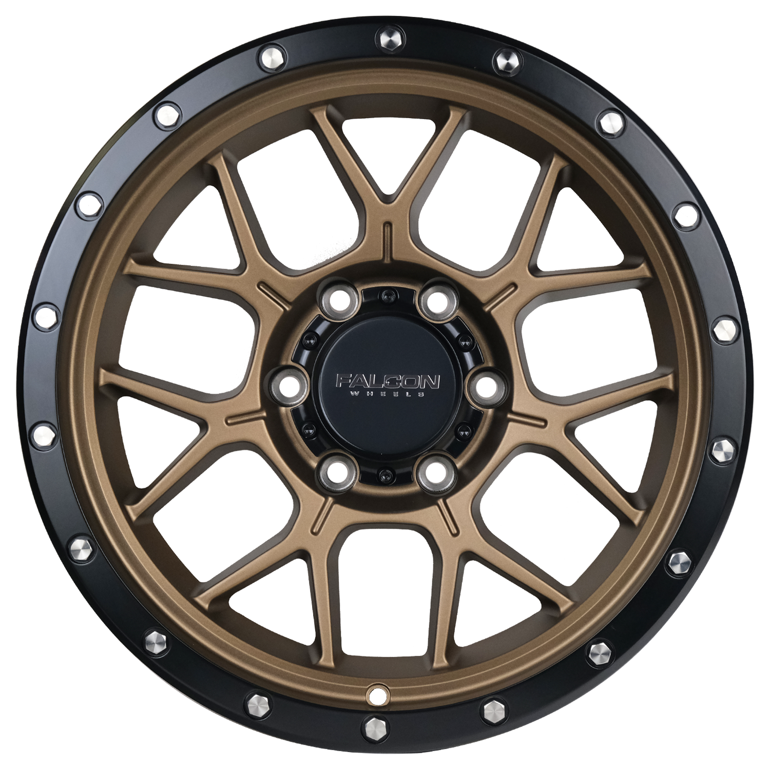 TX - Titan Matte Bronze - Premium Wheels from Falcon Off-Road Wheels - Just $310! Shop now at Falcon Off-Road Wheels 