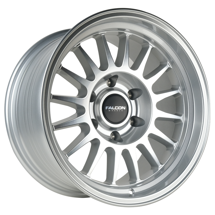 TX2-7983-12-SLF Full Silver w/Machine Face & Lip